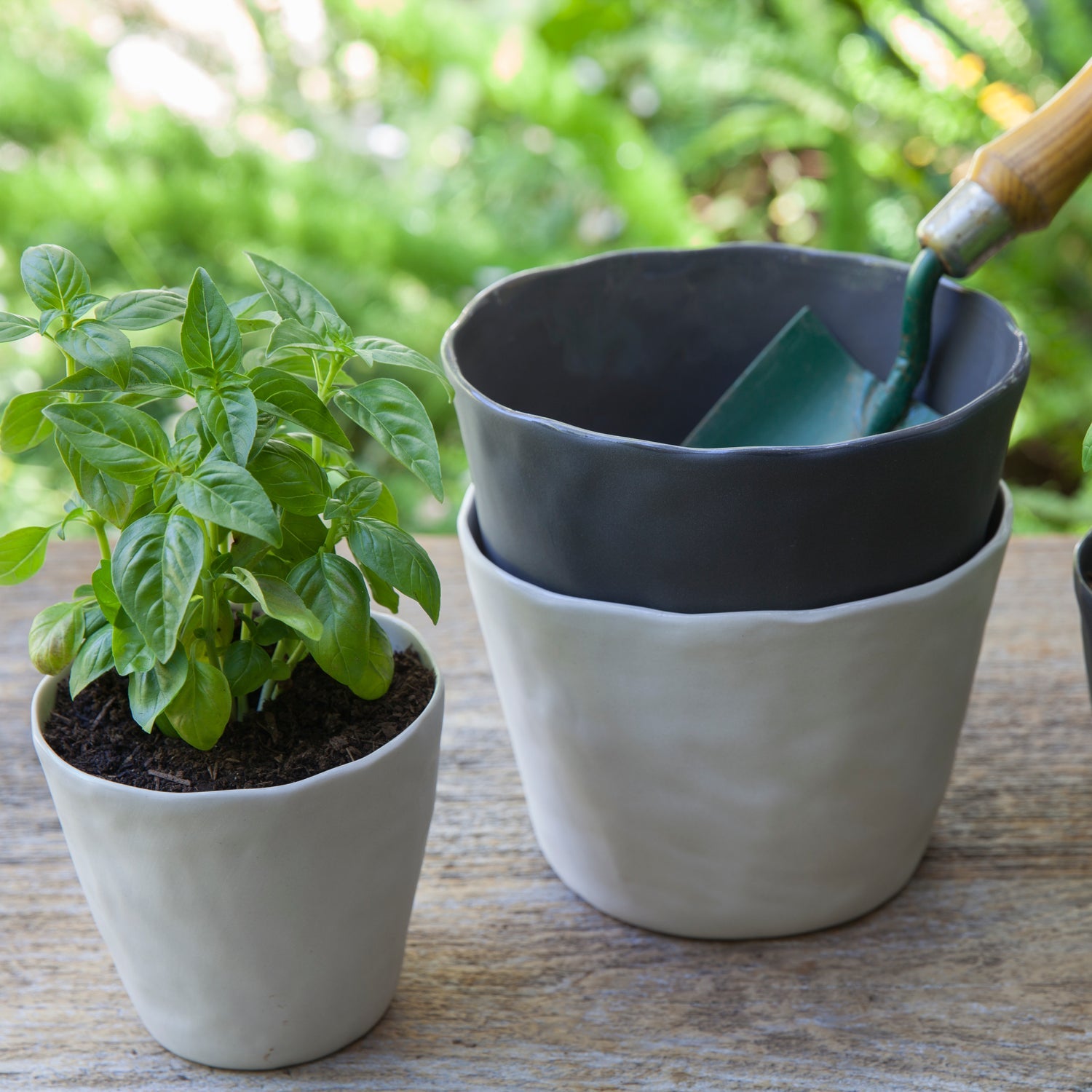 Stoneware Planter