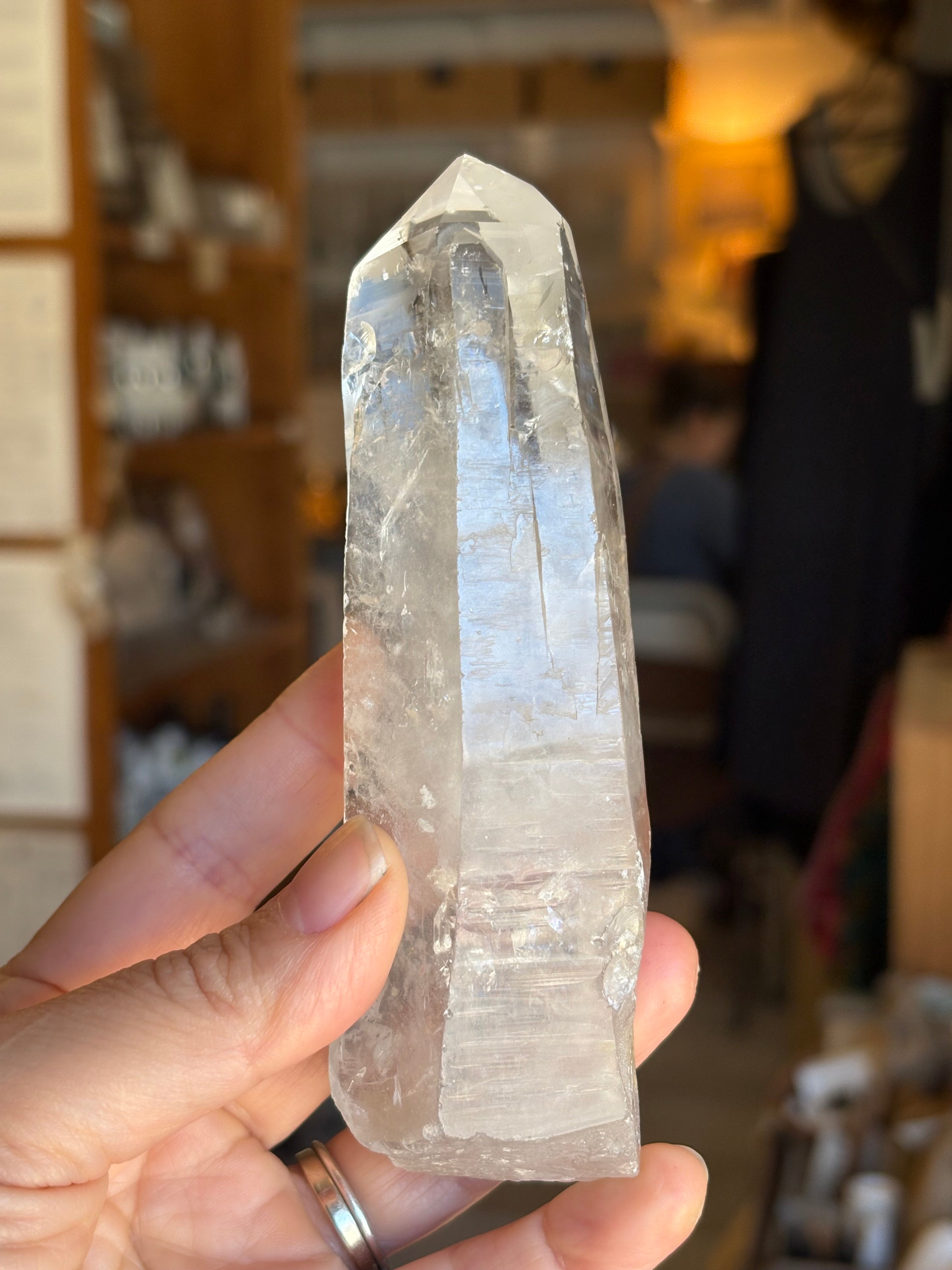 Raw Lemurian Quartz Point (larger)