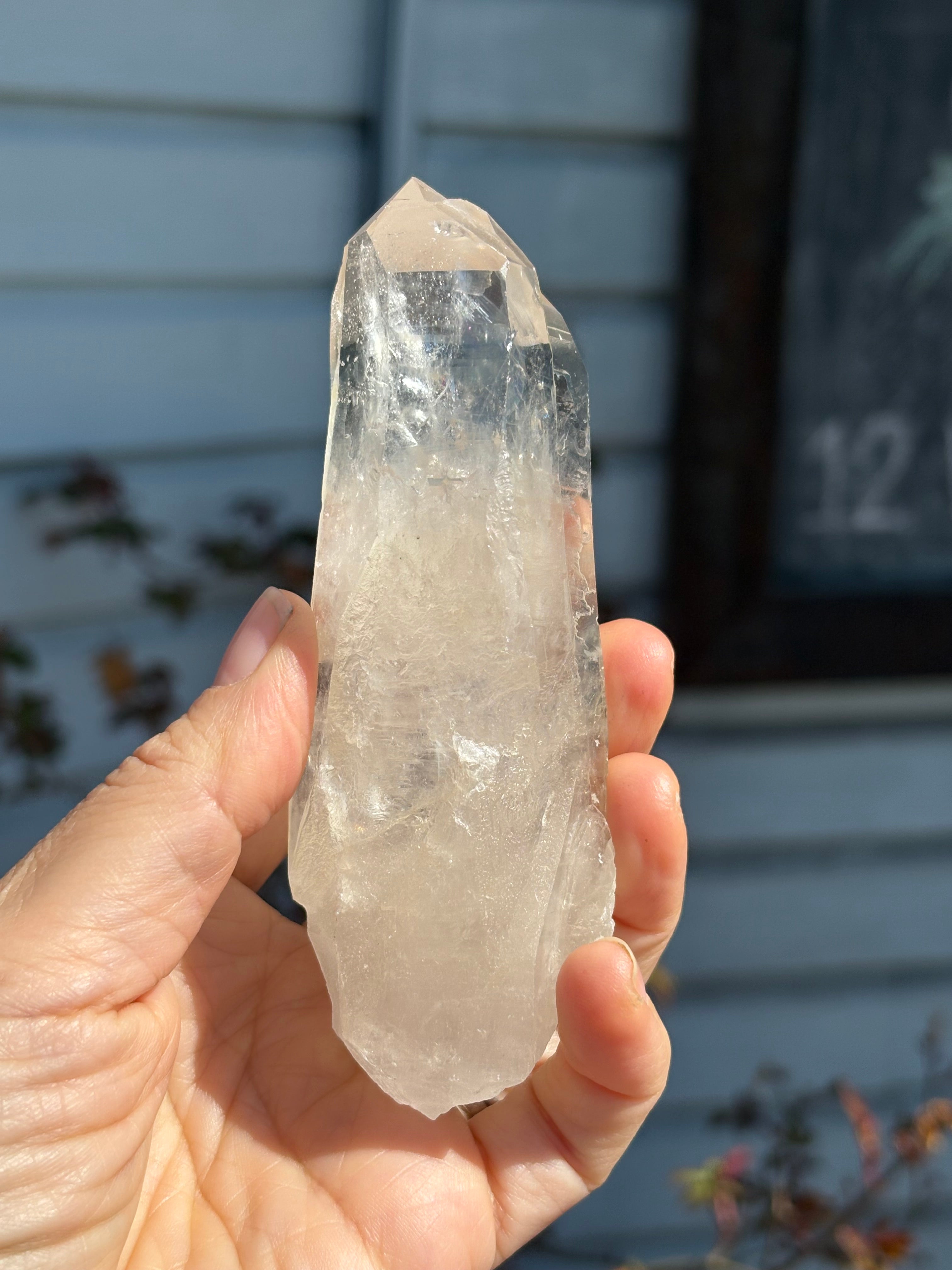 Raw Lemurian Quartz Point (smaller)