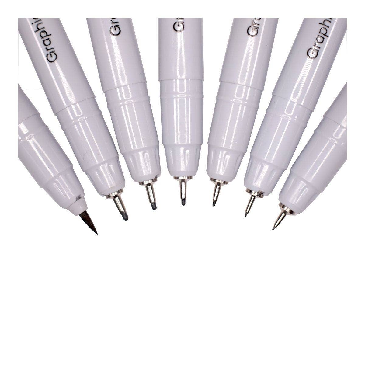 Graphic Fine liners Set Premium 7pc