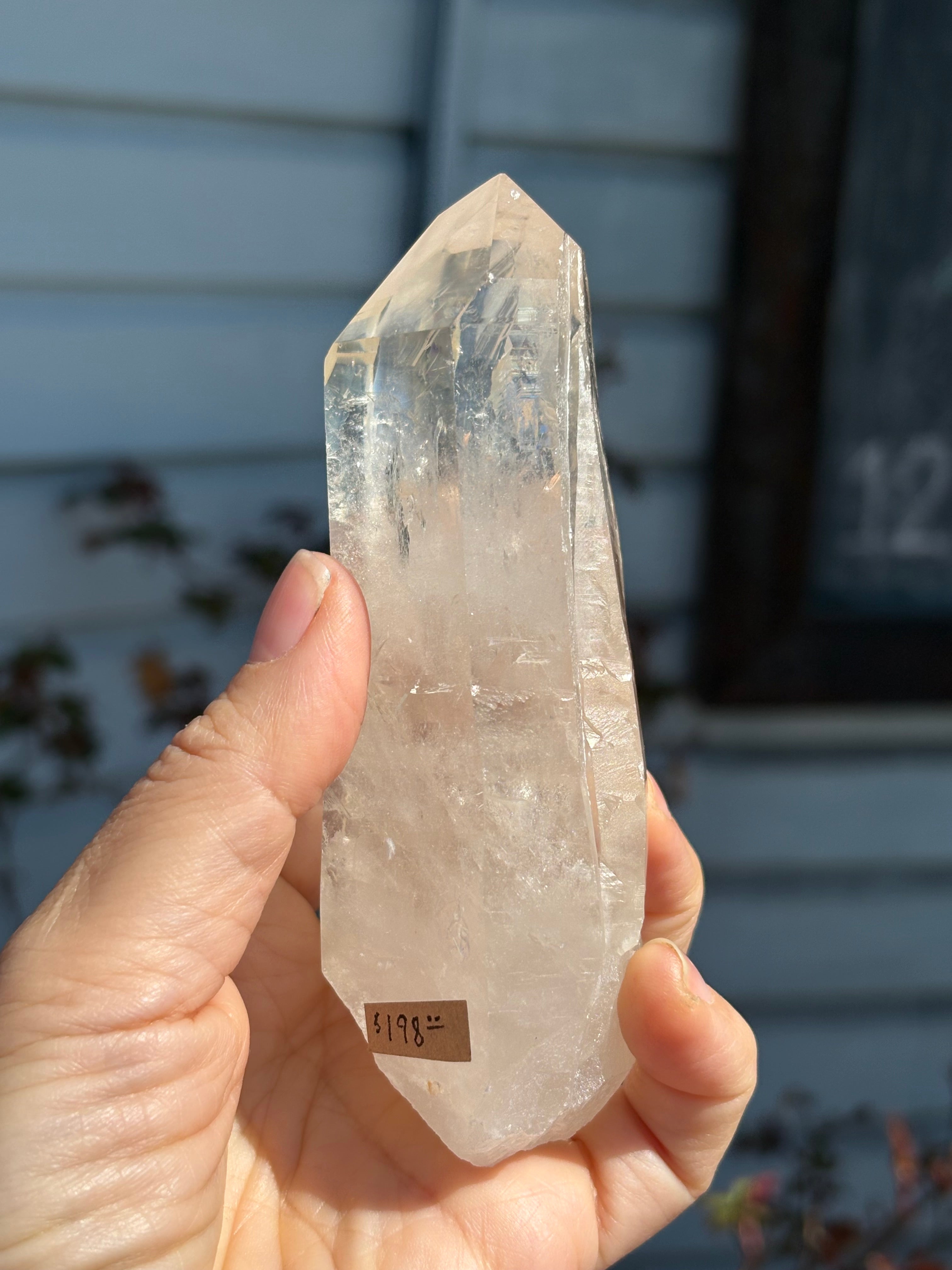 Raw Lemurian Quartz Point (smaller)