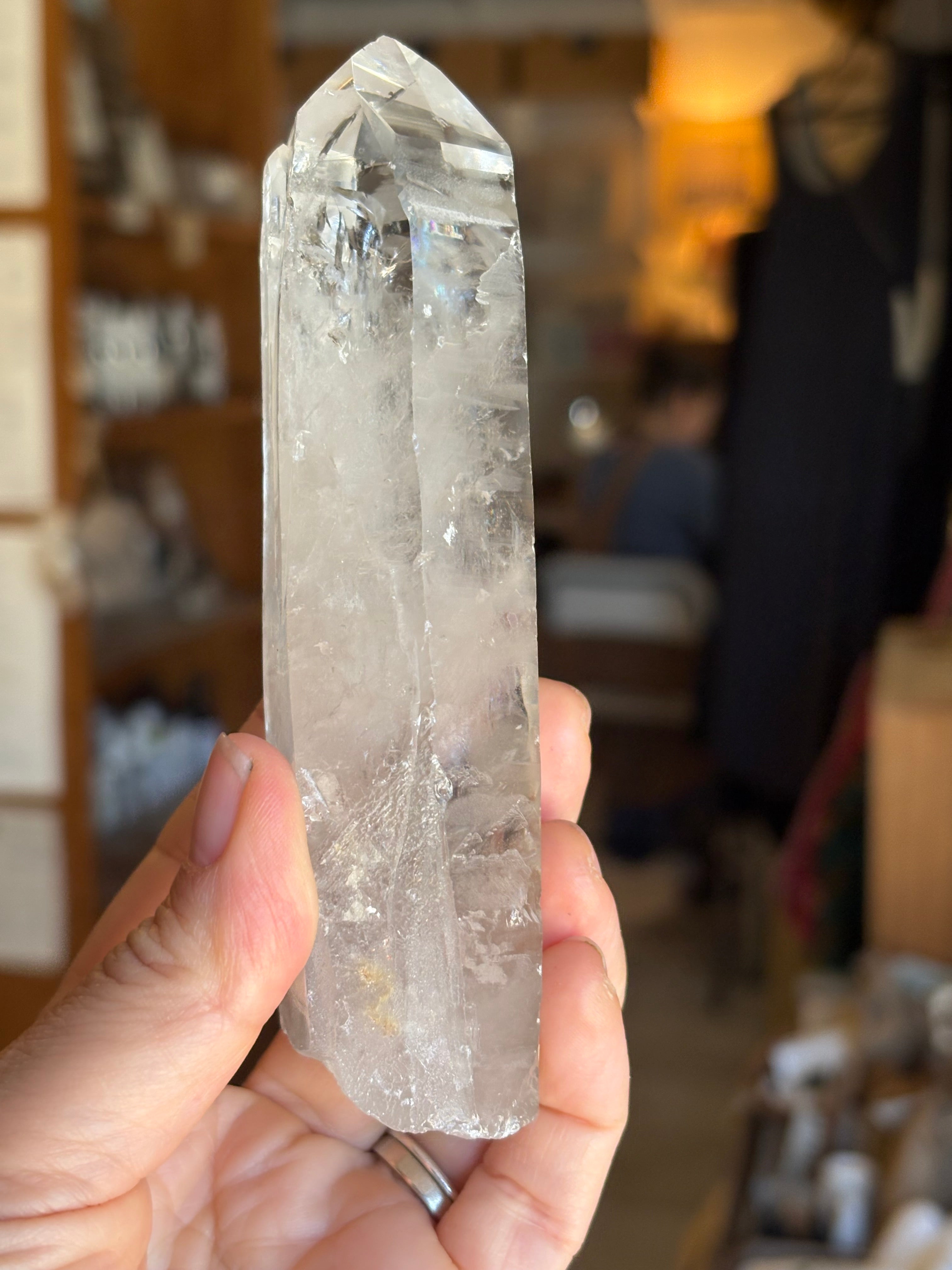 Raw Lemurian Quartz Point (larger)