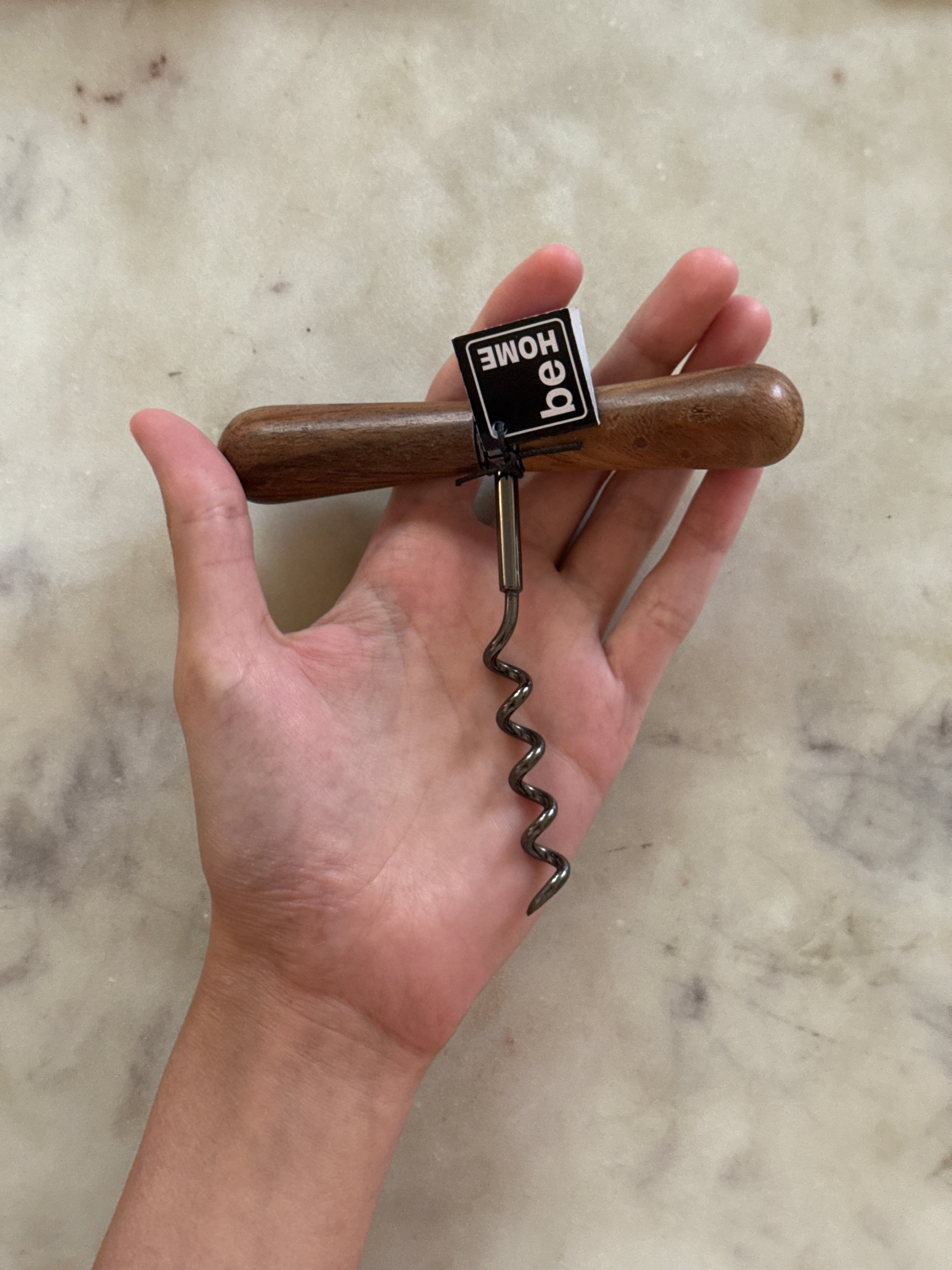 Wood Handled Corkscrew