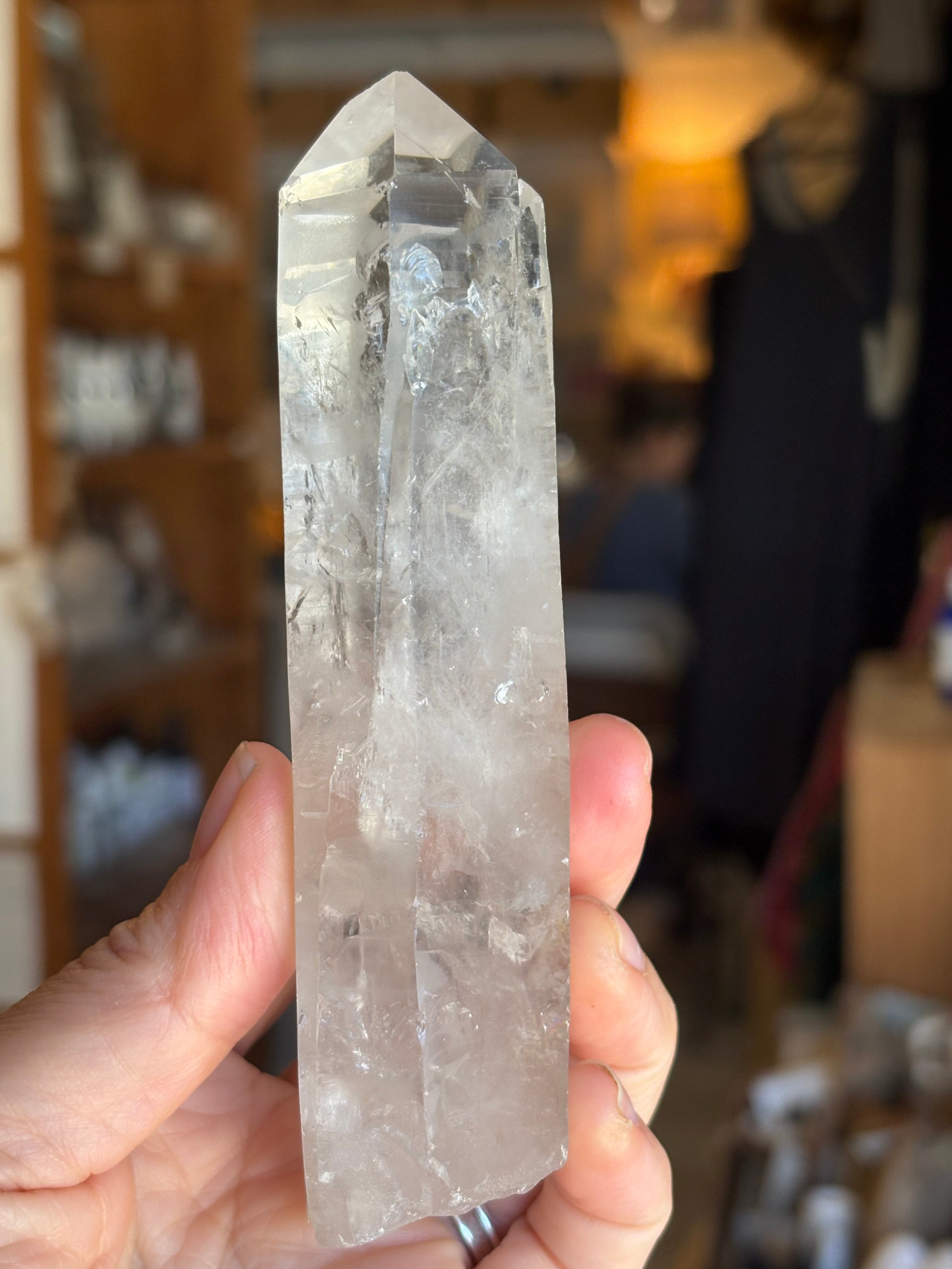Raw Lemurian Quartz Point (larger)