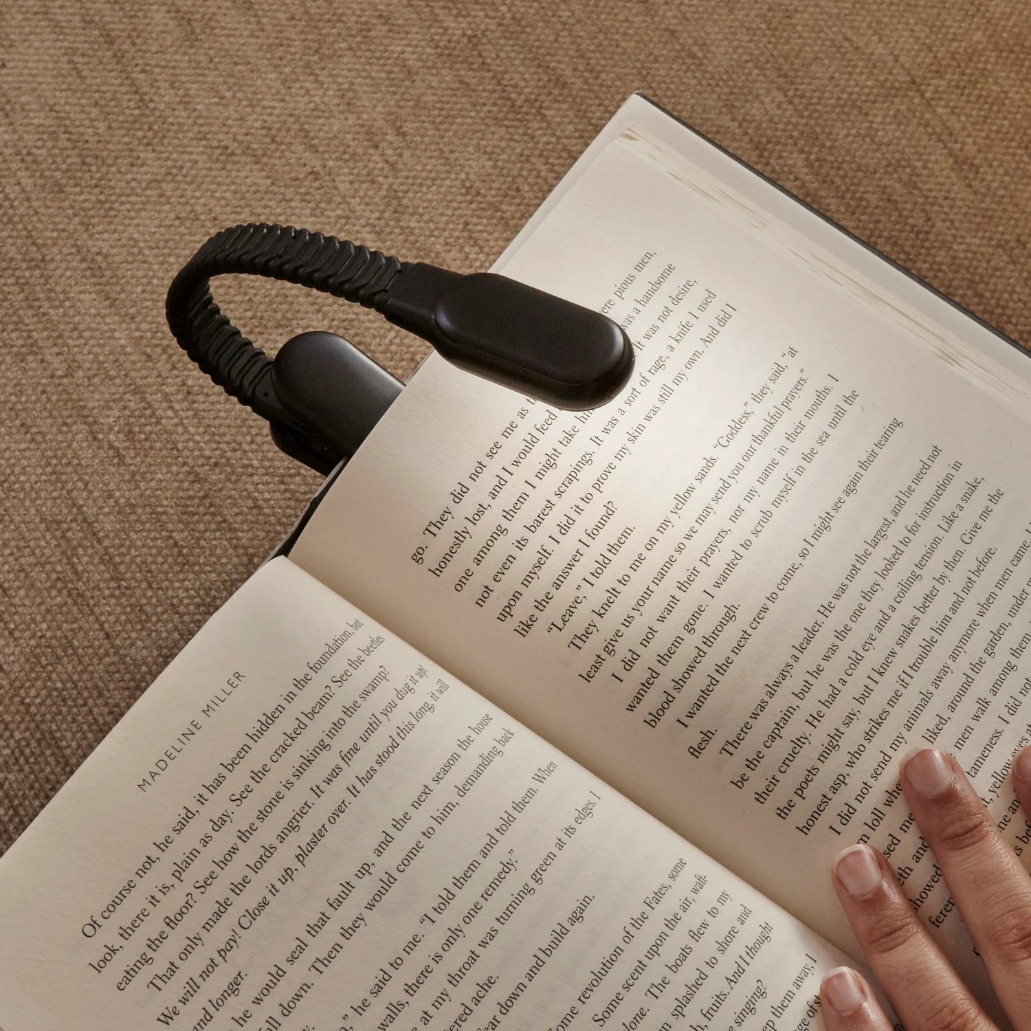 Rechargeable Clip Booklight