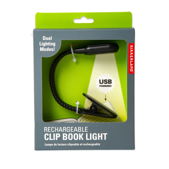 Rechargeable Clip Booklight