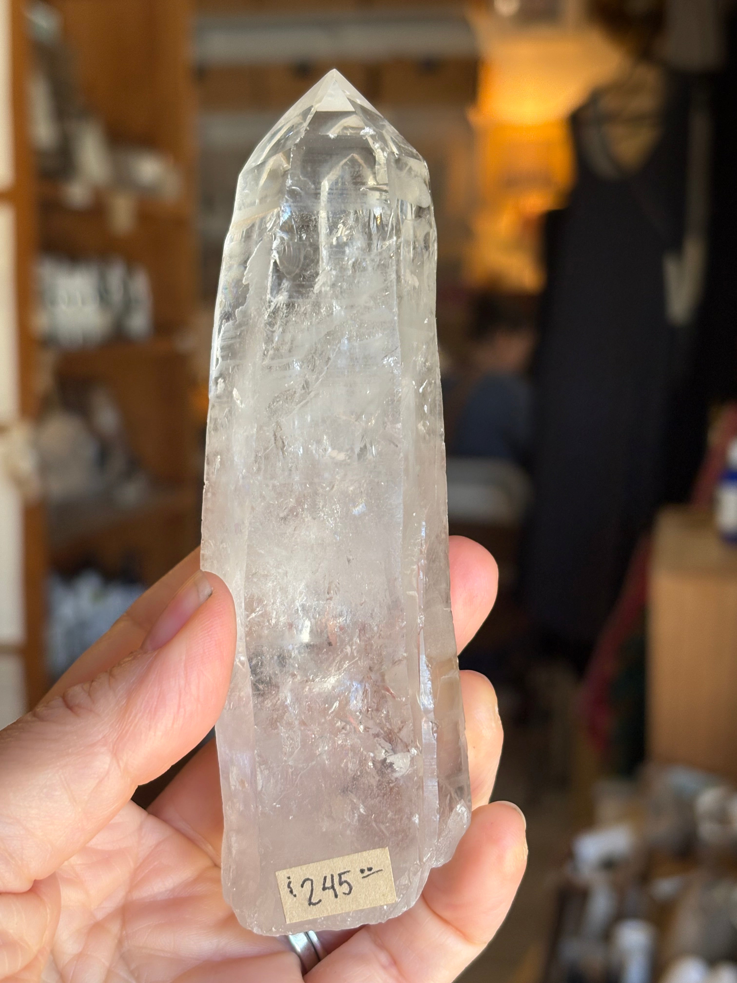 Raw Lemurian Quartz Point (larger)