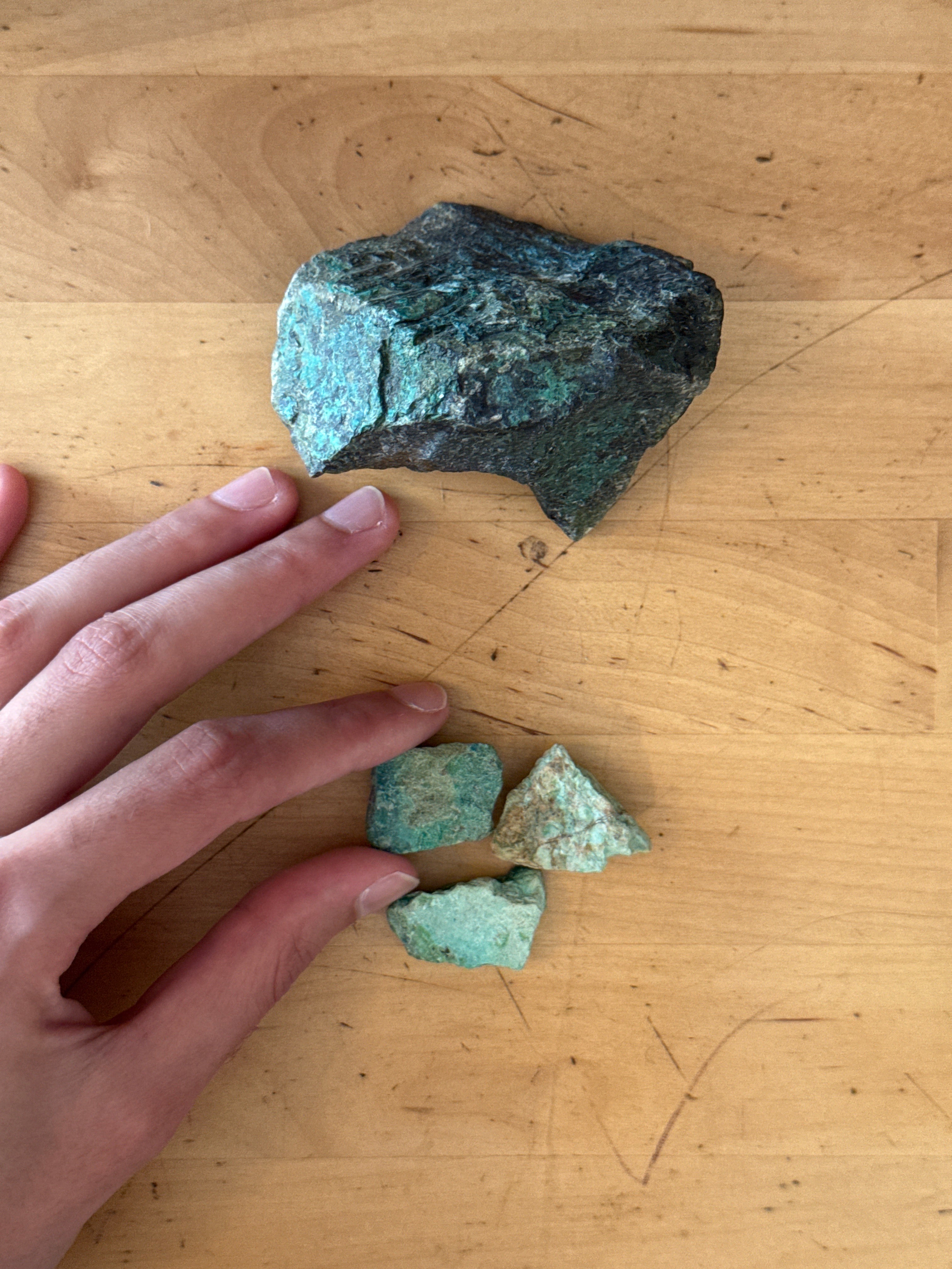 水晶- 硅孔雀石和绿松石– Brooklyn Herborium