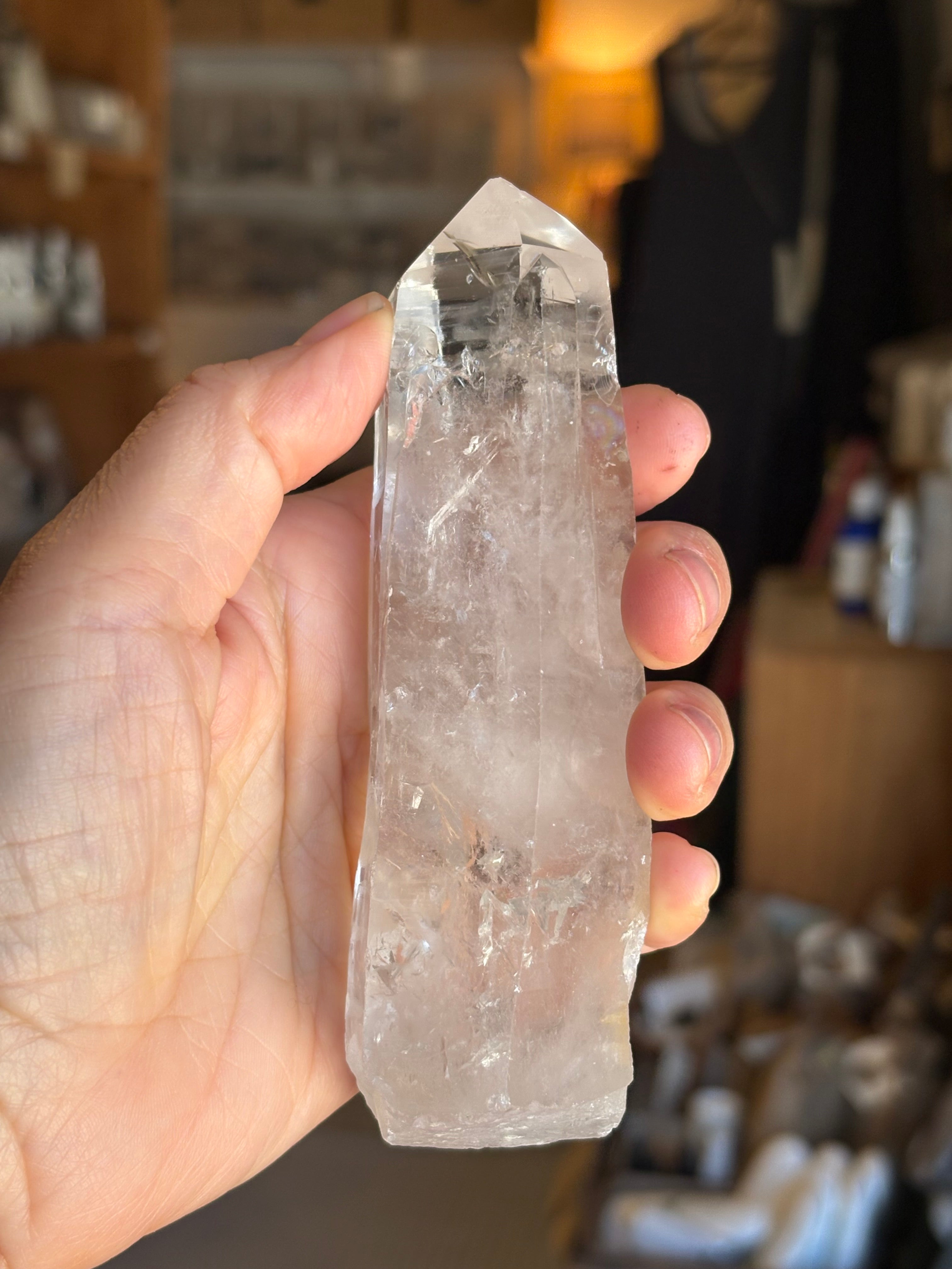 Raw Lemurian Quartz Point (larger)