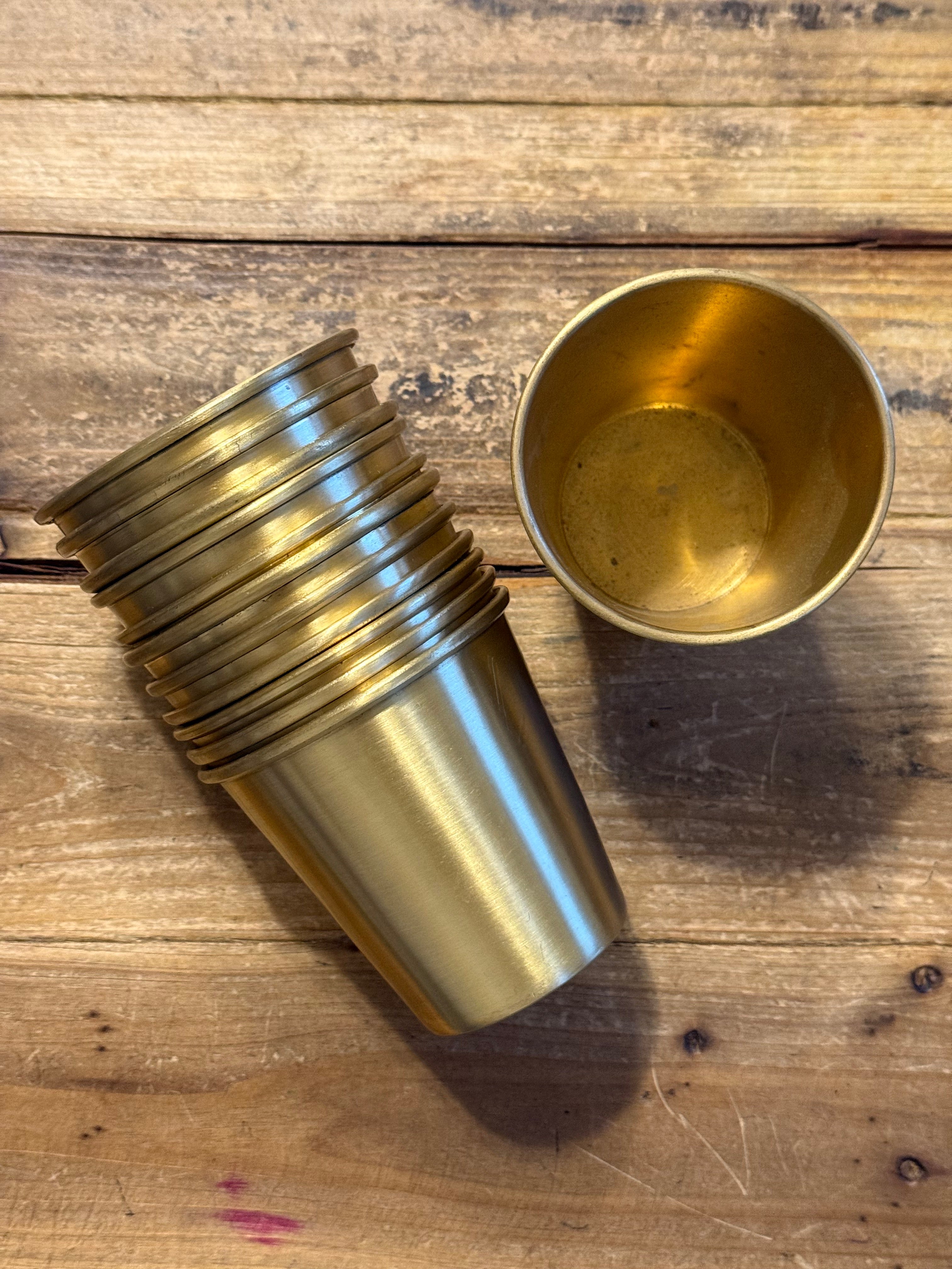 Brass Tumbler