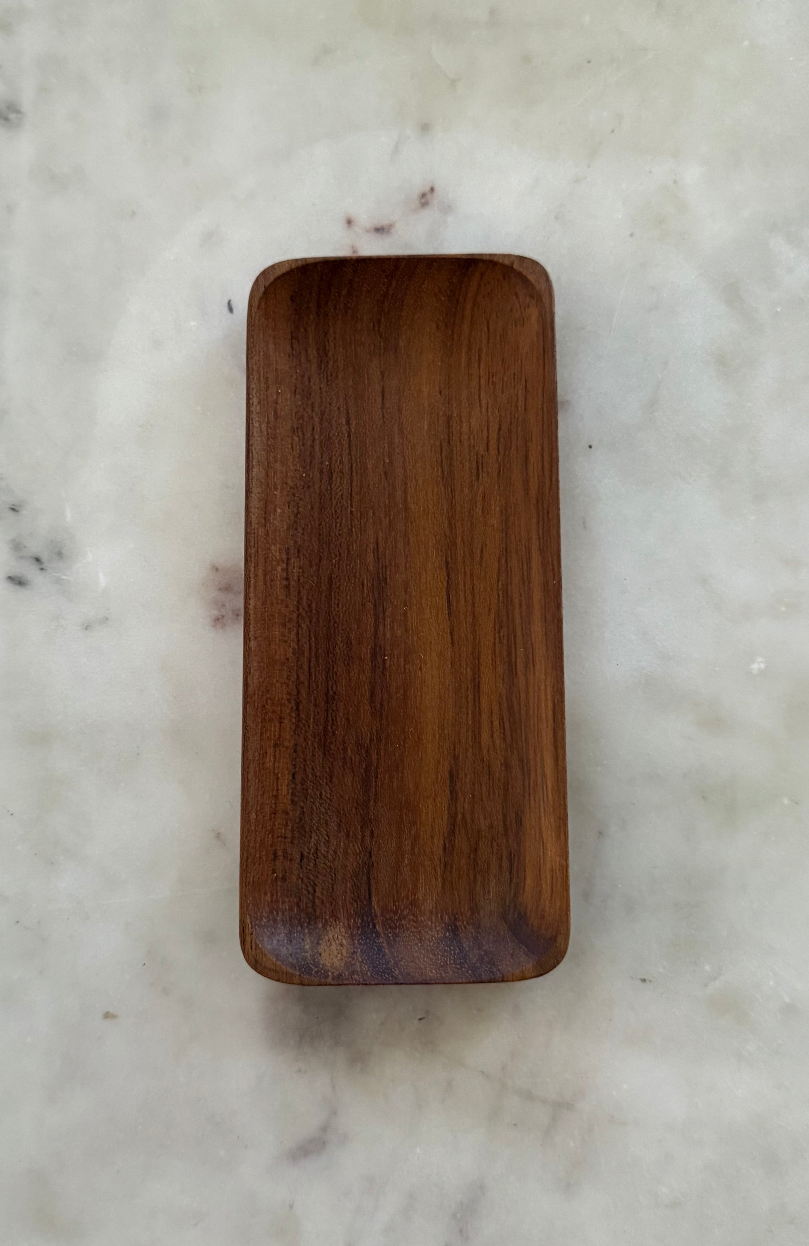 Teak Rectangular Tray