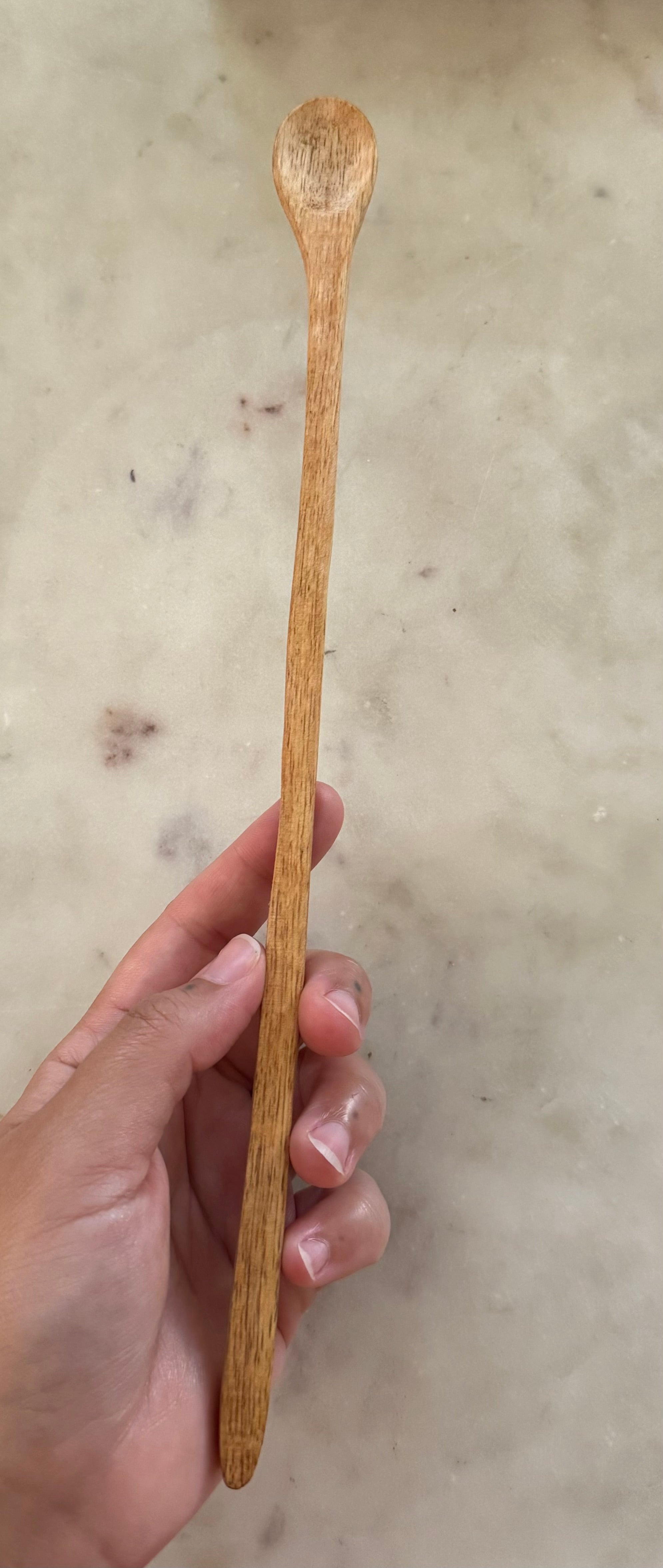 Teak Long Skinny Spoon