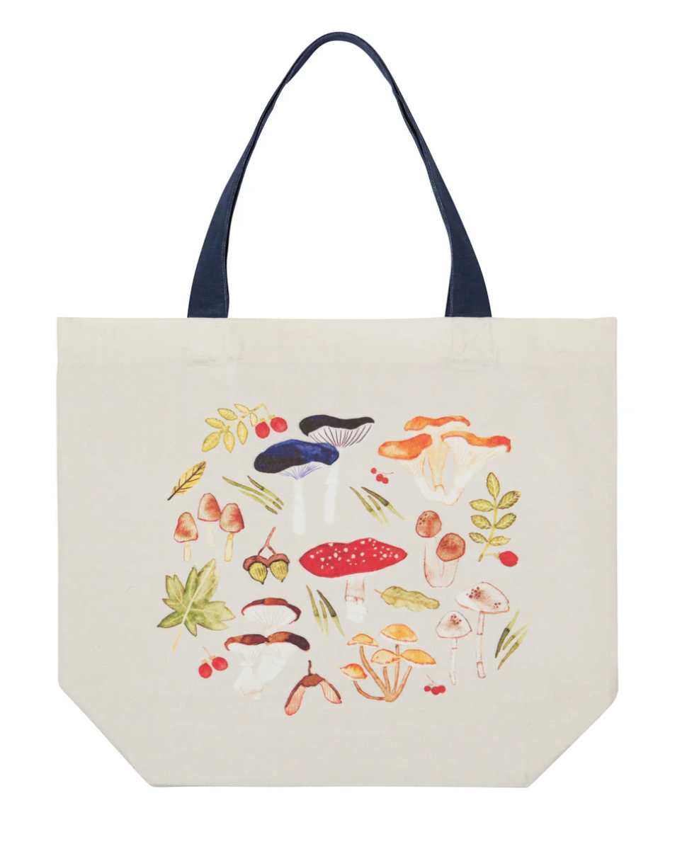 Field Mushrooms Tote Bag