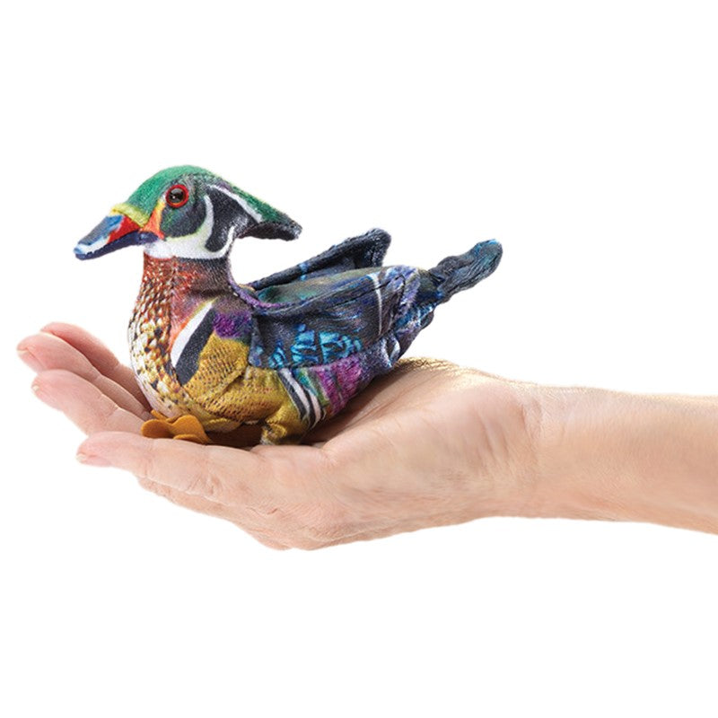Mini Wood Duck Puppet