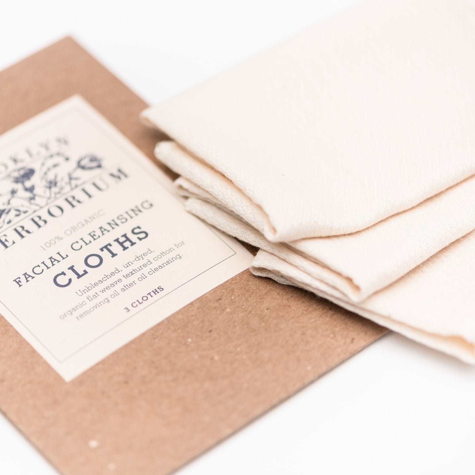 Organic Birdseye Cotton Washcloths