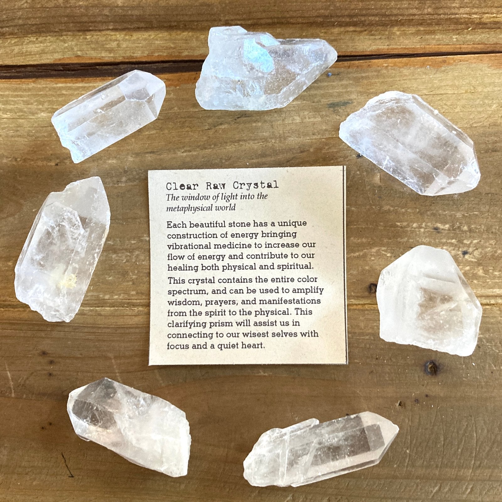 Lifting Energy Crystals