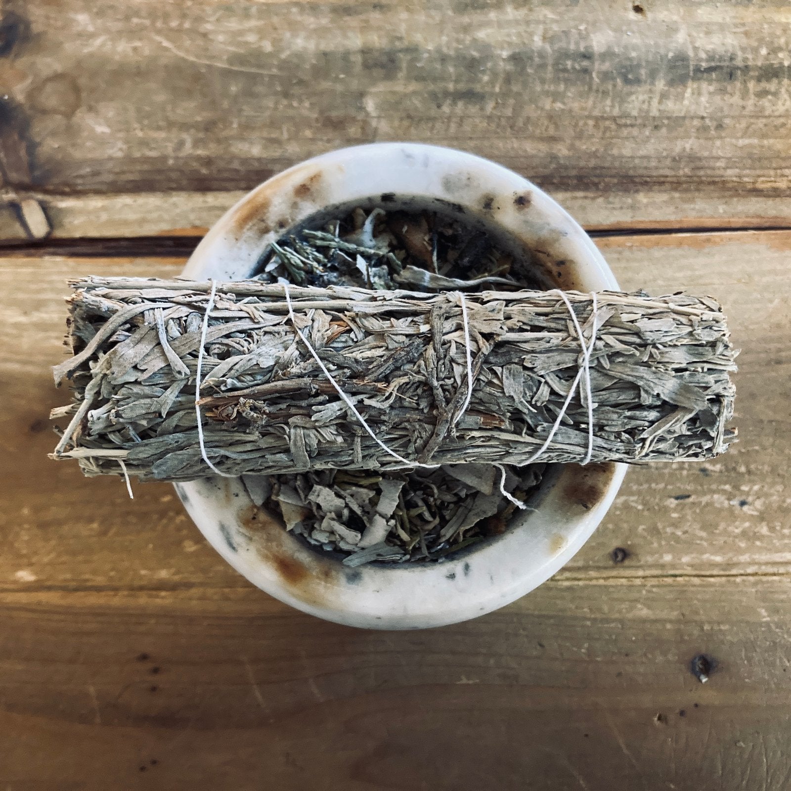 White Sage & Rosemary Smudge Sticks 4 in. | smg15m | Shamans Market White Sage & Rosemary Smudge Sticks 4 in. | smg15m | Shamans Market