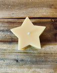 Beeswax Five Pointed Star Candle