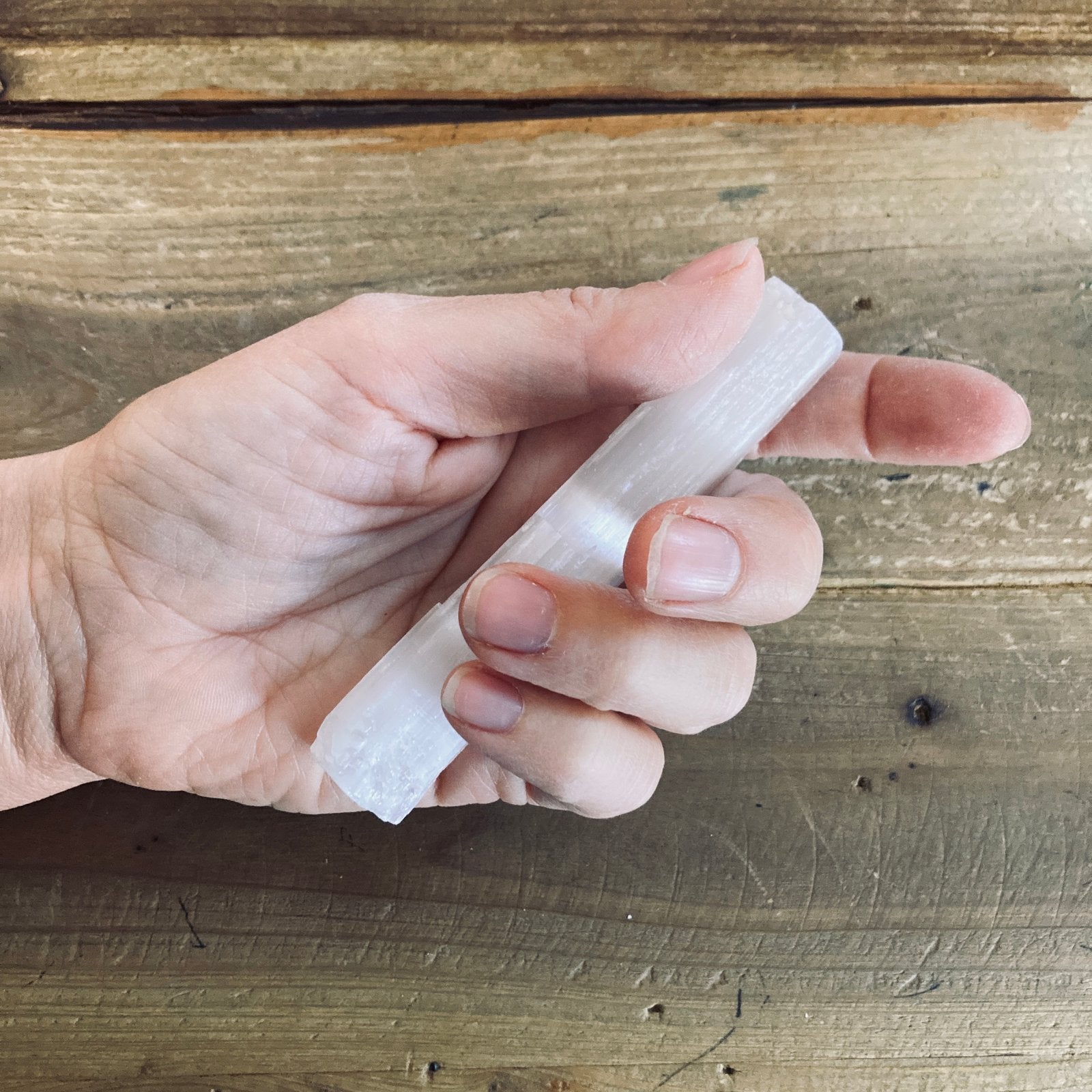 Selenite Crystal Wand