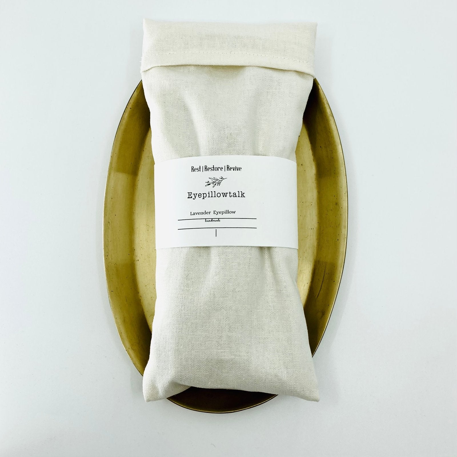 Organic Lavender &amp; Flaxseed Eye Pillow