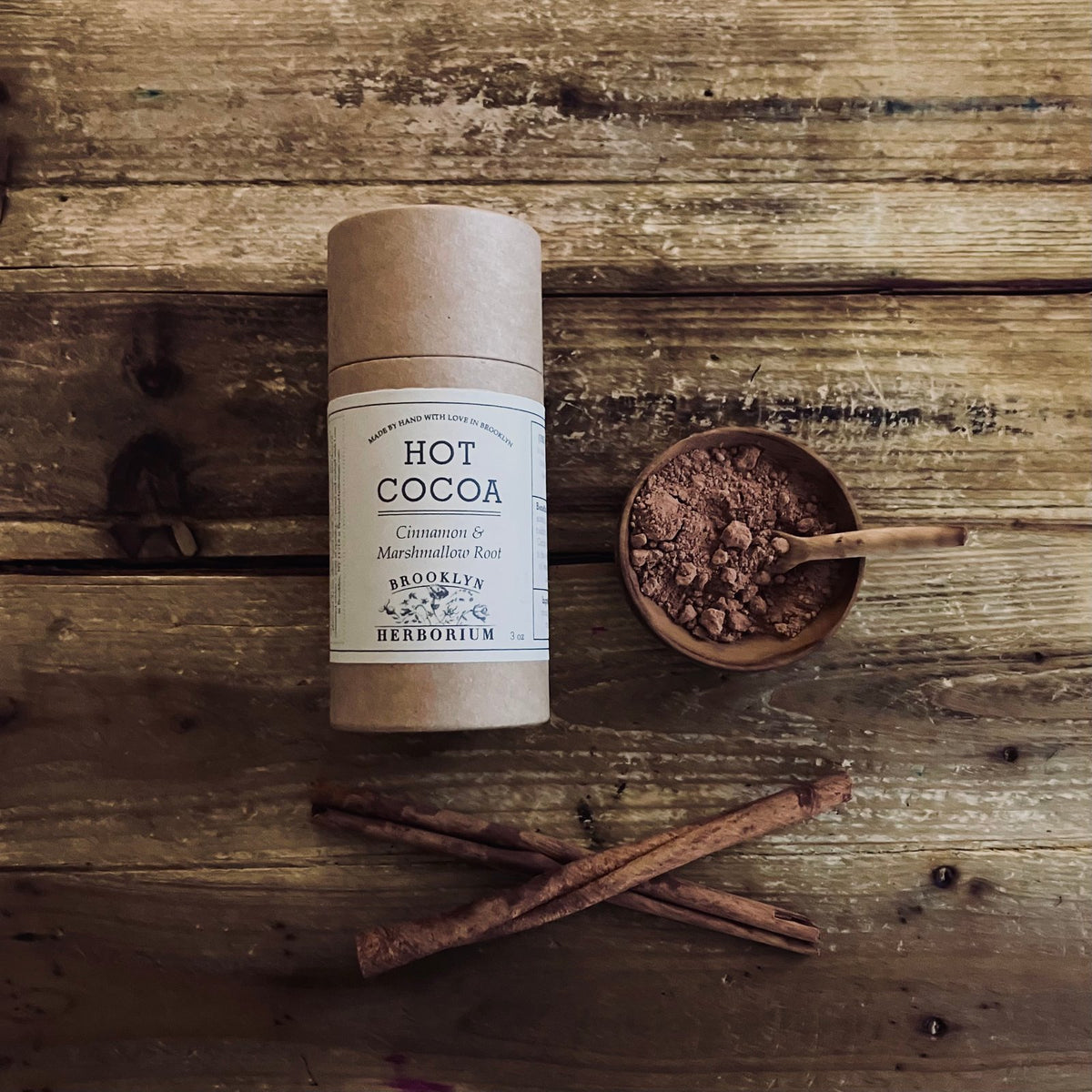 Hot Cocoa {Cinnamon & Marshmallow Root} – Brooklyn Herborium