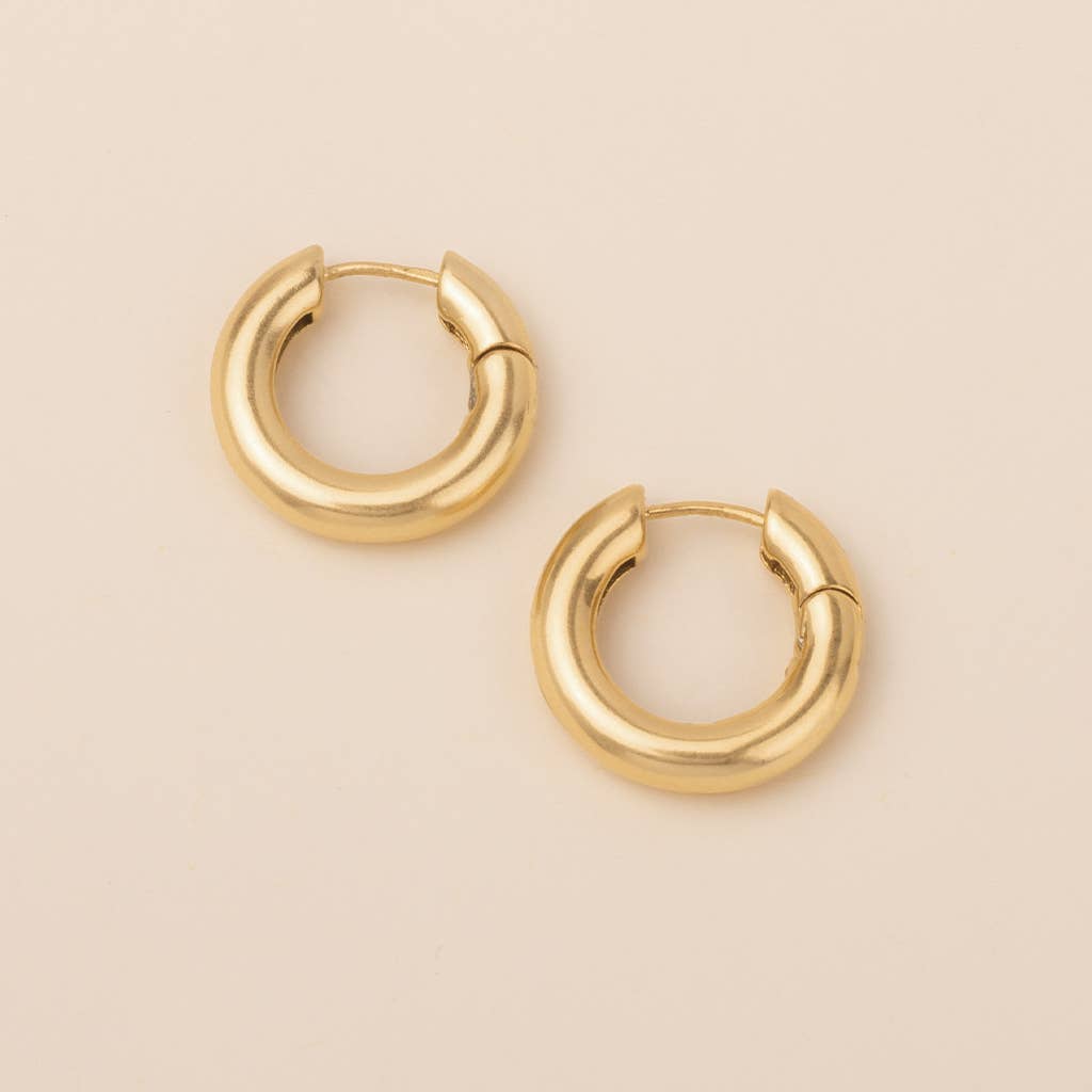 Gold Vermeil Hoop