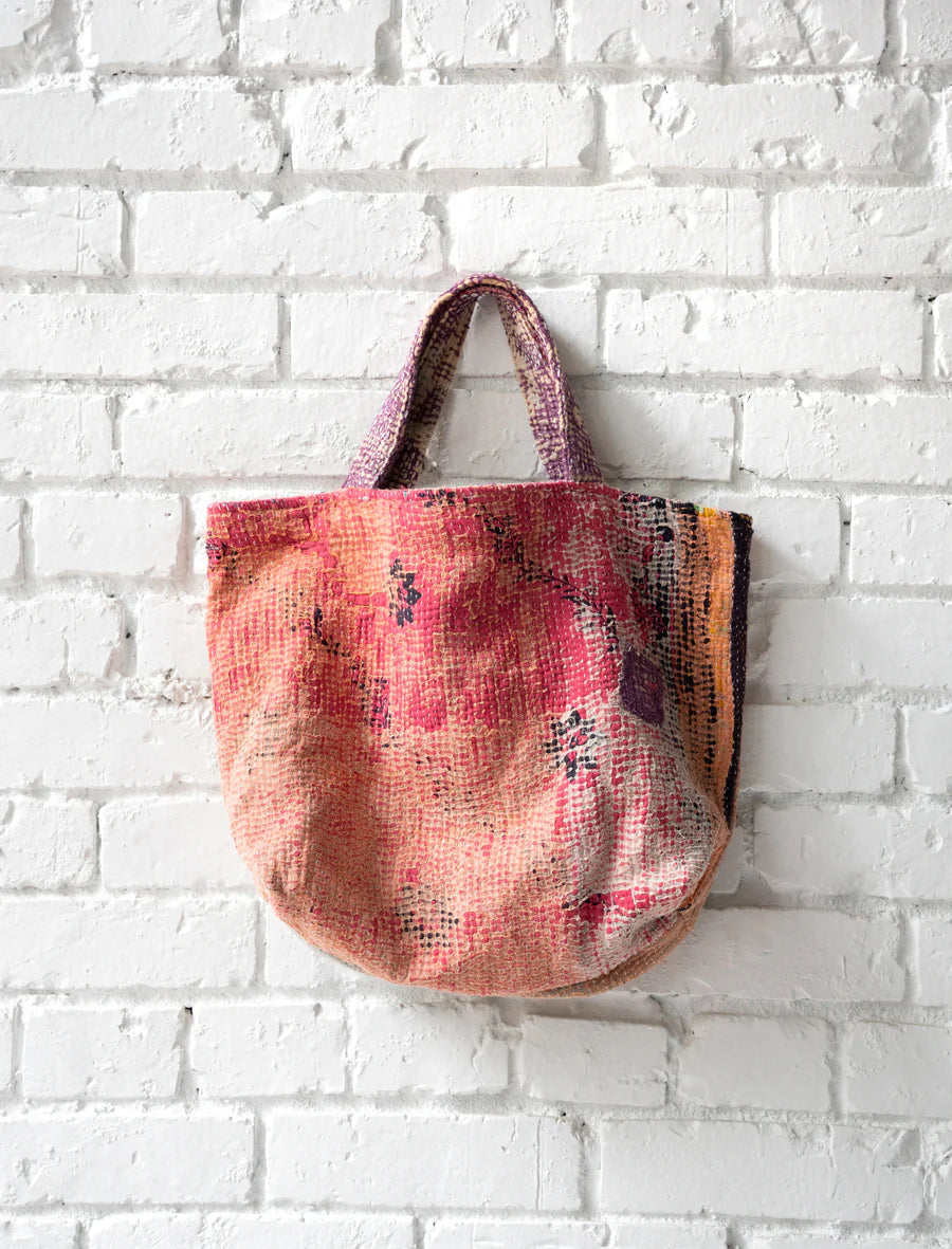 Kantha Mini Tote Bag