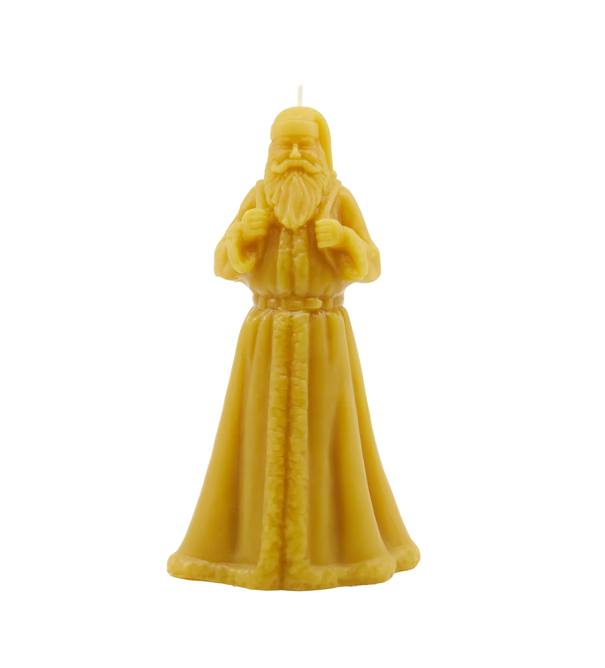 Old Saint Nick Beeswax Candle