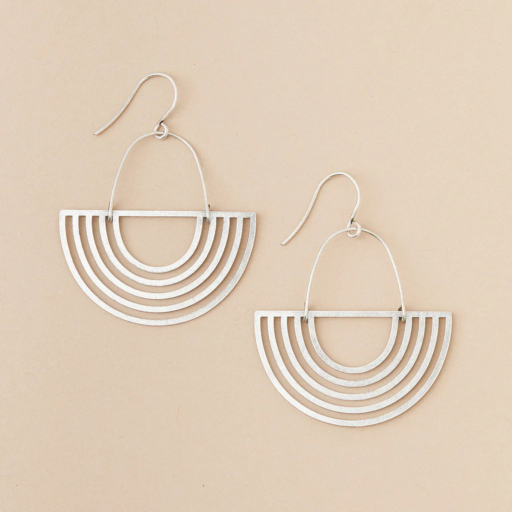 Refined Earring Collection - Solar Rays (In Silver or Gold)