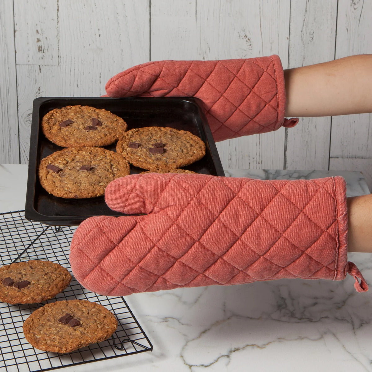 Individual Quilted Oven Mitt