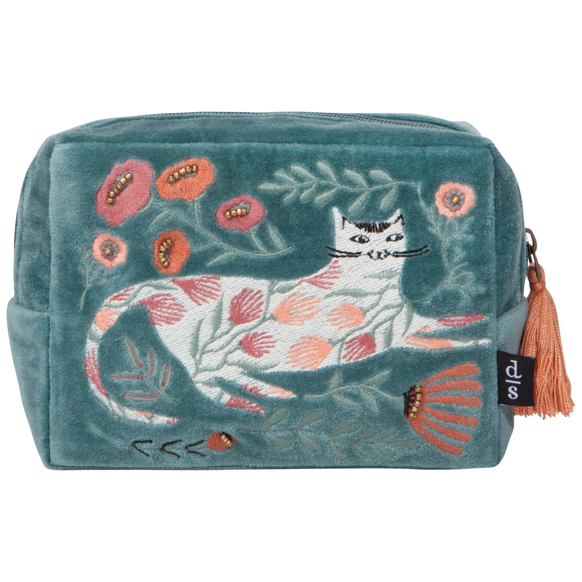 Small Embroidered Pouch