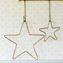Brass Star Wire Ornament