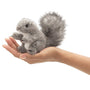 Mini Gray Squirrel Puppet