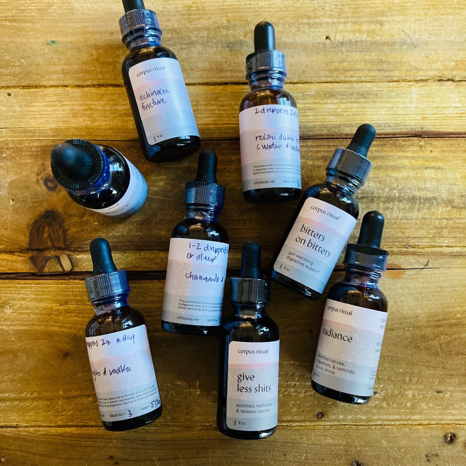 Plant Medicine Tinctures