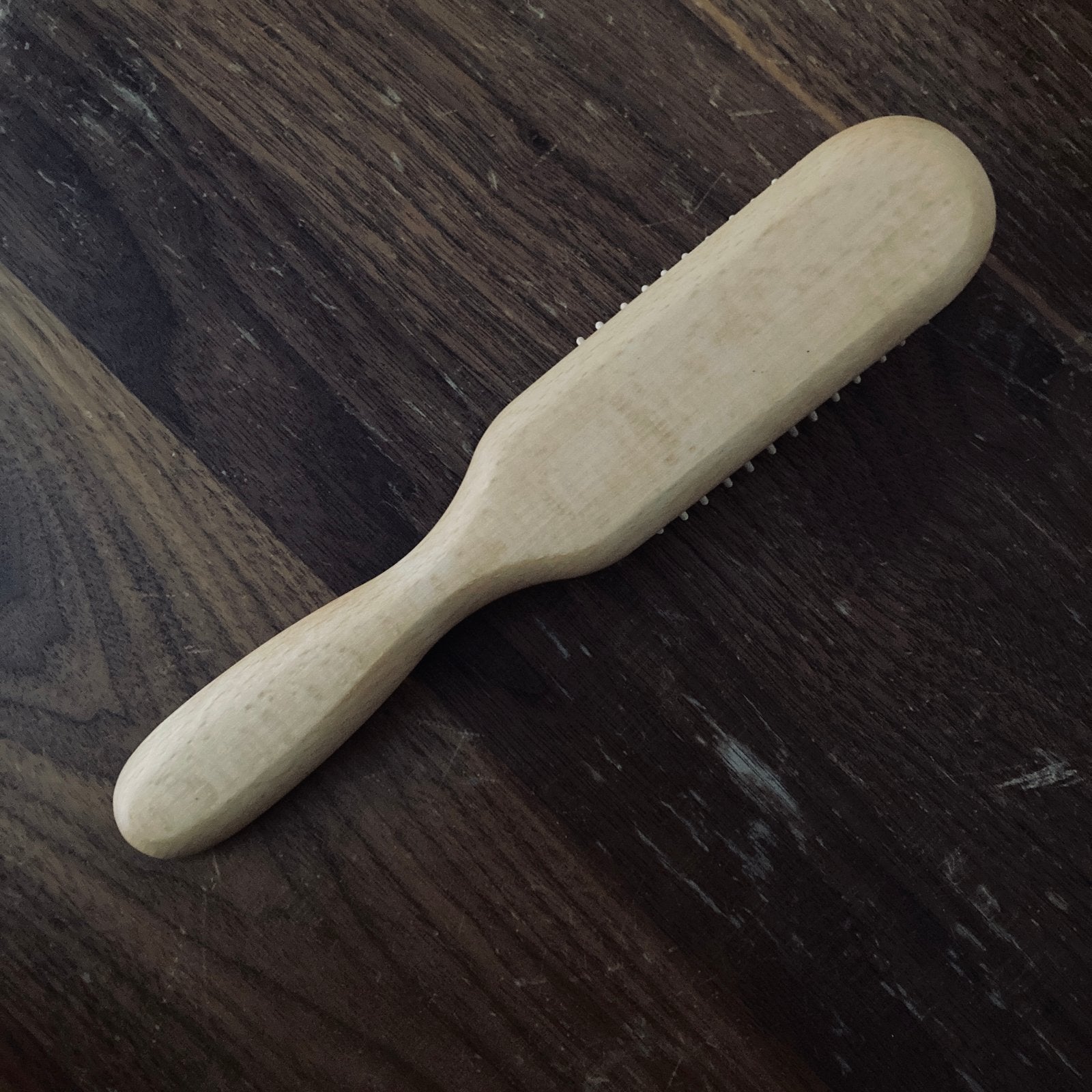 Wooden Pinned Hairbrush