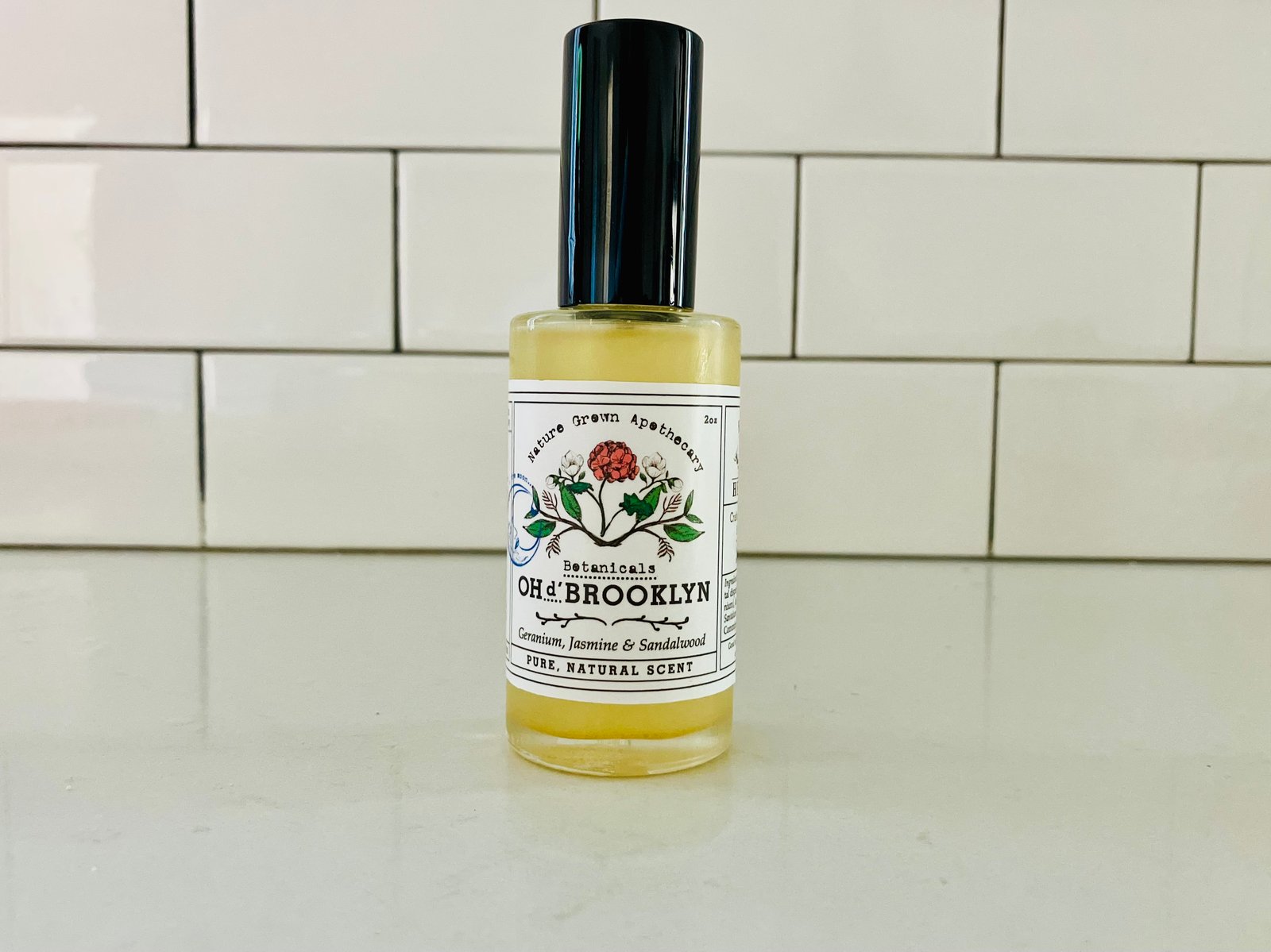 OH d&#39; BROOKLYN - Geranium, Jasmine &amp; Sandalwood